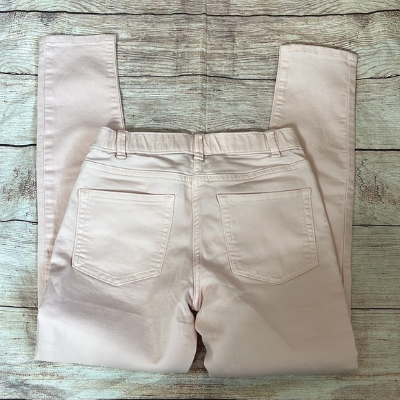 Crewcuts | J Crew girls size 12 light pink jeans like new skinny Jean - Picture 3 of 6